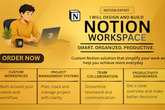 build your custom notion workspace, dashboard and automation system