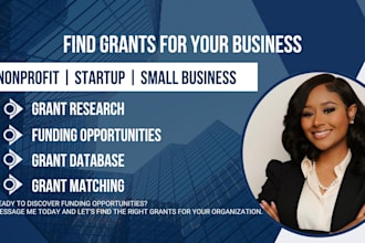 find grants for nonprofits, startups, and small businesses
