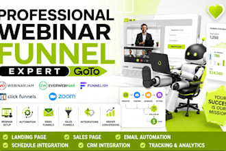 live evergreen webinar funnelish webinarjam clickfunnels everwebiner, zoom setup