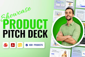 build your product showcase deck and powerpoint presentation