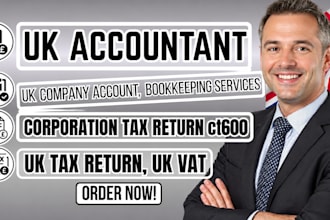 be UK accountant to file UK company accounts, UK tax return ct600, UK vat