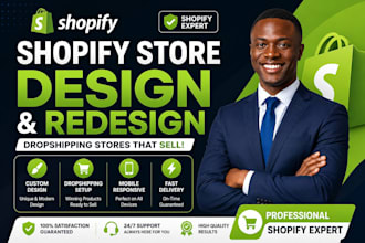 create a branded shopify dropshipping store