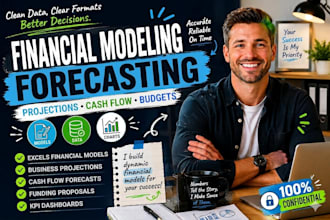 build excel financial model forecasting spreadsheet business projection cashflow
