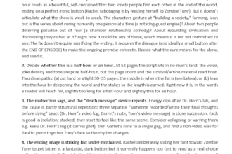 provide professional screenplay coverage and script notes