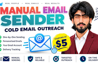 be your manual email sender for cold email marketing campaigns