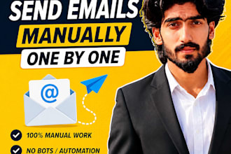 send emails manually one by one for cold email outreach