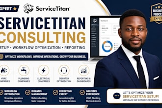 provide servicetitan consulting setup optimization and workflow support