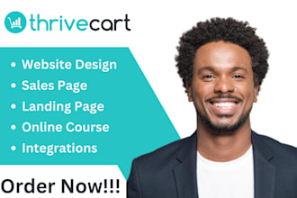 thrivecart, thrivecart sales funnel, sales page, landing page, thrivecart