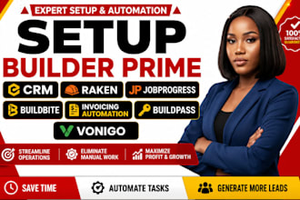 do builder prime crm raken jobprogress buildbite invoicing automation buildpass