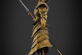 create 3d character model