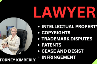 be intellectual property, trademark, patent and copyright infringement lawyer