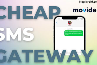 setup SMS payment gateway, bulk sms, sms sendout, sms panel, sms sender software