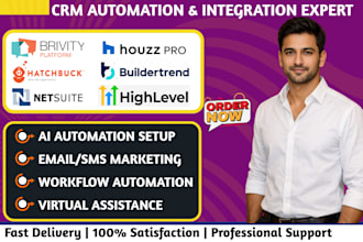 do brivity hatchbuck netsuite CRM gohighlevel ai chatbot buildertrend houzz pro