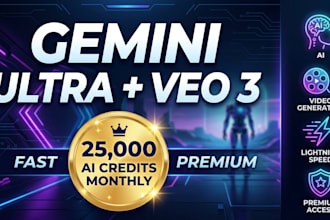 upgrade gemini ultra with veo 3 and 25000 ai credits