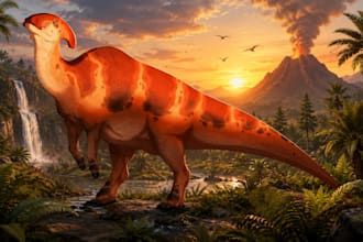 draw speculative evolution paleoart and more