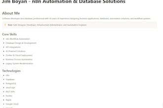 build n8n workflows and business process automations