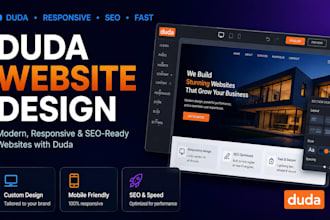 do duda website design, duda website redesign, duda website builder and SEO
