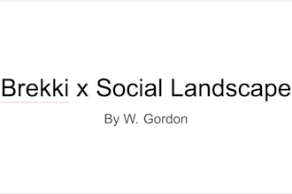 secondary desk research for your brand iniatives