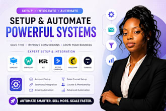 setup samcart thrivecart kit activecampaign mailchimp thinkific automation