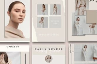 design product catalog, fashion lookbook, digital canva lookbook and flipbook