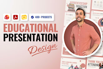 design your webinar slides and training presentation deck