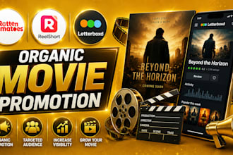 do rotten tomatoes movie, reelshort, organic letterboxd movie promotion