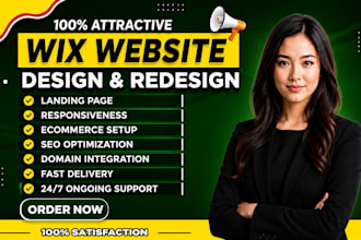 do wix website design wix website redesign wix business website