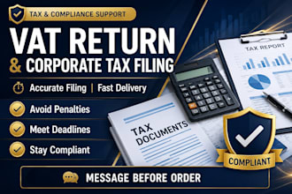 file uae vat return and corporate tax return with fta