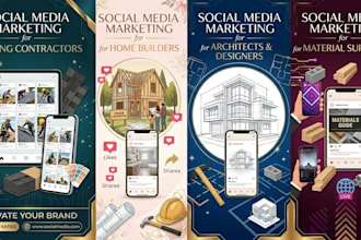 social media marketing for construction roofing contractors and home builders