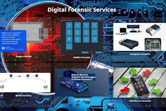 perform digital forensics, malware analysis, cybercrime investigation