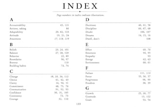 create your back of book index