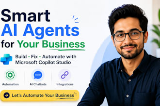 build smart microsoft copilot studio ai agents chatbot fixes business consultant