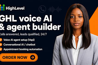 build gohighlevel ai agent, voice ai, and vapi integration