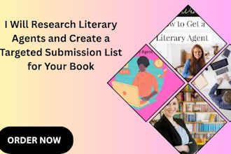 research literary agents create targeted submission list for your book
