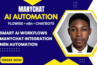set up manychat flowise n8n integration for smart automation