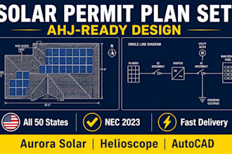 create ahj ready solar permit plan set for USA city approval