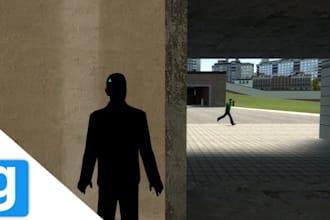 model gmod, garrys mod, fallout, skyrim, game, outlast, gmod map, ffxiv