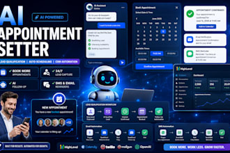 setup gohighlevel ai appointment booking, lead qualification and scheduling