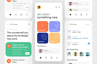 develop e learning app, ai learning app, kid learning,  educational app, online