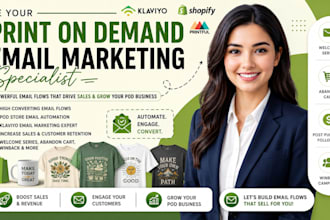 be print on demand email marketing specialist