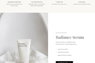 build a modern landing page
