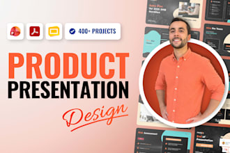 design your product showcase deck and product presentation