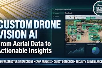 build custom drone vision and computer vision ai solutions