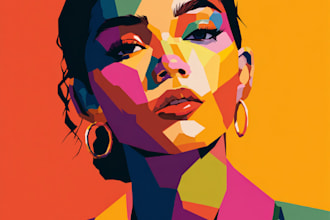 draw abstract painting art or color abstract art