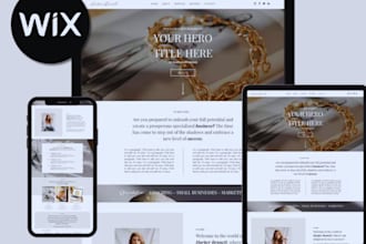 build wix website design, wix online course, wix membership setup