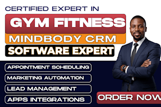 setup gym CRM mindbody glofox gohighlevel automation fitness booking pushpress
