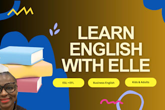 teach conversational, esl, efl, and business english