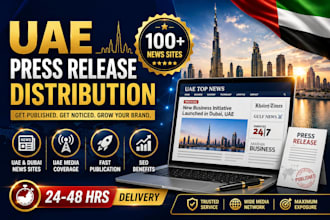 publish press release in uae news sites, dubai PR distribution
