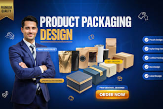 design product packaging, pouch, mylar bag, coffee, restaurant box with dieline