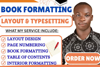 professionally format your kindle, KDP, ebook, paperback, and print ready book